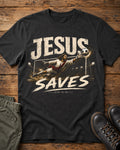 Jesus Saves Soccer T-Shirt