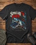 Spread Faith Christian T-Shirt – Armor of God Dark Fantasy Faith Tee